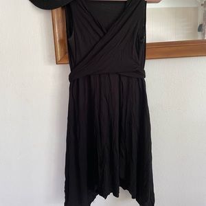 ALL SAINTS Classy Sexy Sleeveless Wrap Bodice Dress!